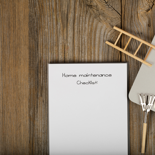 Summer Interior Maintenance Checklist